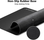 cimetech Mouse Mat, Gaming Mouse Pad, Ultra Thin Portable Mousepad, Black