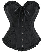 SZIVYSHI Halloween Overbust Corset Top