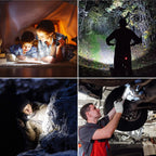 Blukar LED Torch Rechargeable, 2000L Super Bright Flashlight with 5 Modes