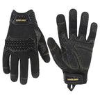 HANDLANDY Work Gloves for Men & Women, Utility Mechanic Working Gloves Touch Screen, Flexible Gardening Gloves for Yard
