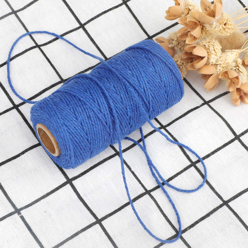 jijAcraft 50M White Cotton String: 2MM Cooking String for DIY Crafts