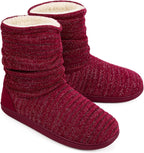 LongBay Women Slipper Boots Warm Memory Foam Indoor Outdoor House Shoe Gift