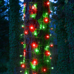 Dazzle Bright 300 LED Christmas String Lights, 100 FT Connectable Waterproof String Lights Green Wire with 8 Modes, Christmas Decorations for Indoor Outdoor Xmas Party Yard Garden (Warm White)