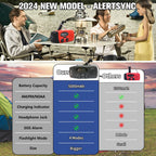 2000mAh Wind Up Solar Radio, Emergency Weather Radio,FM/AM Hand Crank Radio