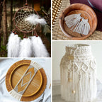 jijAcraft 50M White Cotton String: 2MM Cooking String for DIY Crafts