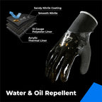 toolant 100% Waterproof Winter Work Gloves, Thermal Insulation with Grip