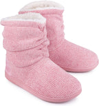 LongBay Women Slipper Boots Warm Memory Foam Indoor Outdoor House Shoe Gift