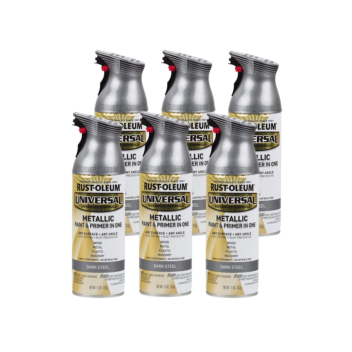 Rust-Oleum Universal All Surface Metallic Spray Paint, Aged Copper