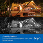Tapo TC82 2K Battery Outdoor Security Camera Wireless