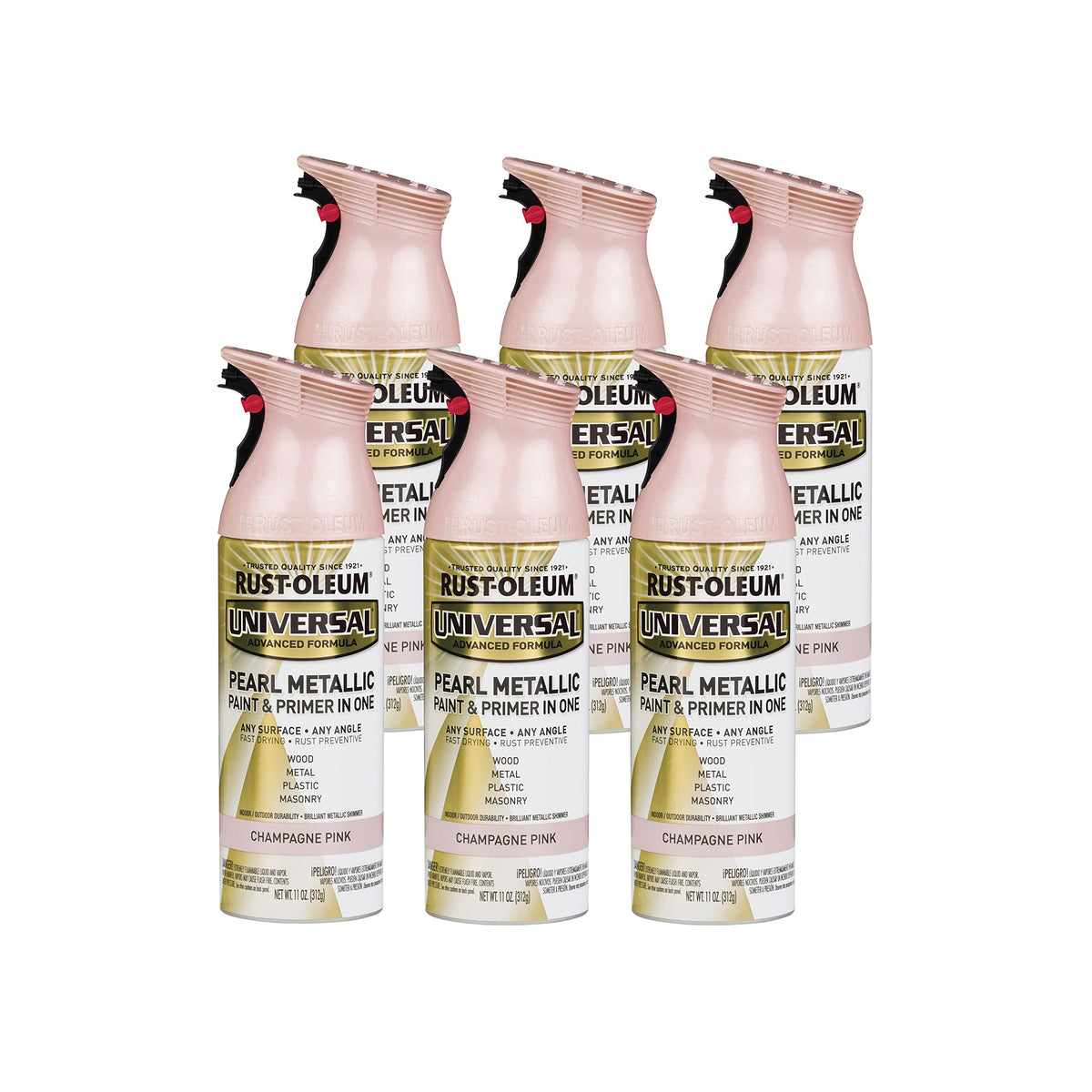 Rust-Oleum Universal All Surface Metallic Spray Paint, Aged Copper