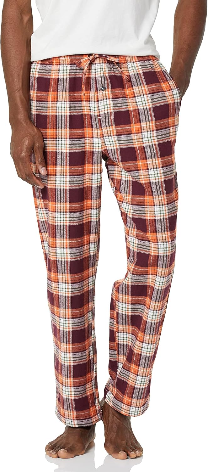 Amazon Essentials Men's Breathable Flannel Pyjama Bottoms (Available in Big & Tall)