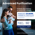 AprilAire 210 Replacement Filter for AprilAire Whole-House Air Purifiers - MERV 11, Clean Air & Dust, 20x25x4 Air Filter (Pack of 1)