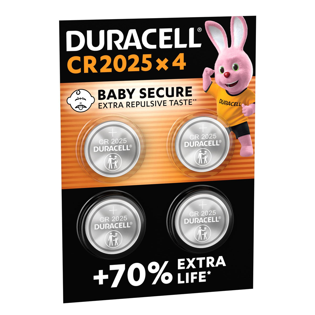 DURACELL 2450 Lithium Coin Batteries (2 Pack) 3V, CR2450
