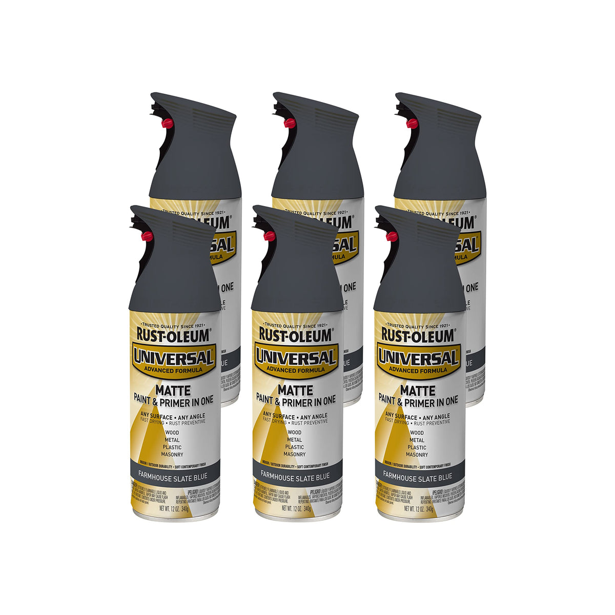 Rust-Oleum Universal All Surface Metallic Spray Paint, Aged Copper