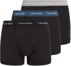 Calvin Klein Men’s 3 Pack Trunks with Logo Waistband