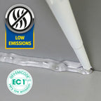 Dryzone Silicone Sealant White Anti Mould (310ml) - Premium Sanitary-Grade