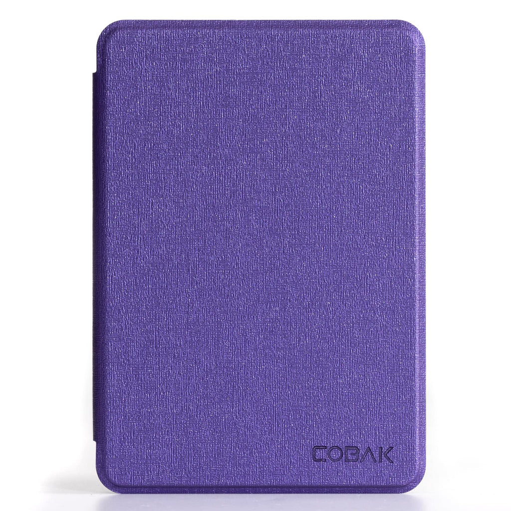 CoBak Case for 6" Kindle 11th Generation 2024 and 2022, Premium PU Leather Smart Cover with Auto Sleep/Wake for Kindle, Black