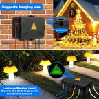 Hrensaw Medium Outdoor Electrical Box(10.6x5.5x4.5inch),Weatherproof Connection Box w/6 Cable Entry,IP54 Waterproof Extension Cord Cover Protect Power Strip,Timer,Plug,Holiday Lights,Black
