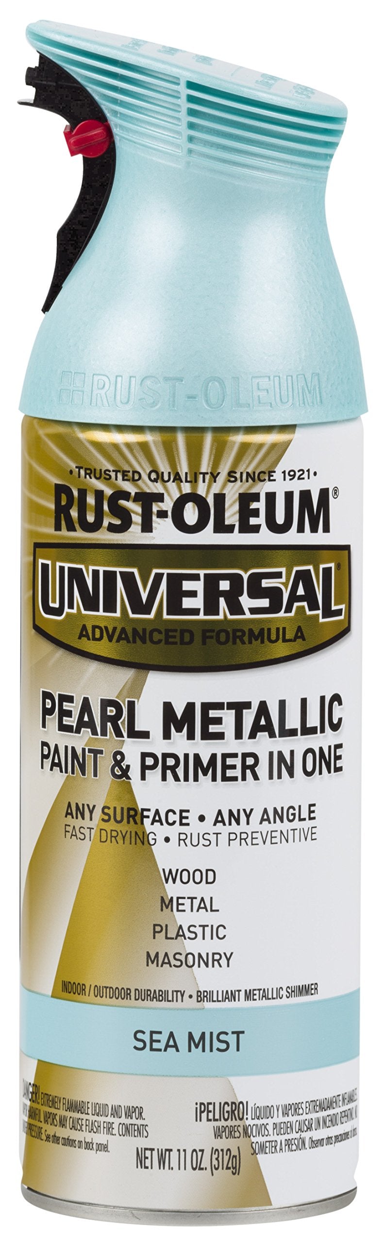 Rust-Oleum Universal All Surface Metallic Spray Paint, Aged Copper