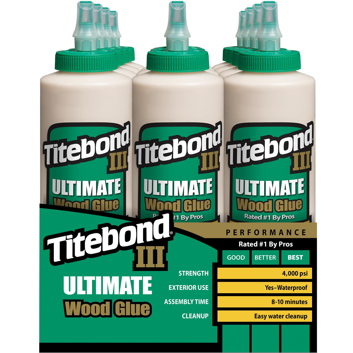 Titebond III Ultimate Wood Glue, 16-Ounces #1414
