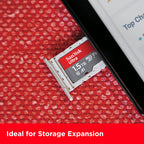SanDisk 128GB Ultra microSDXC card + SD adapter, Memory card Full HD, up to 140 MB/s, For smartphones and Tablets, with A1 App Performance, UHS-I, Class 10, U1