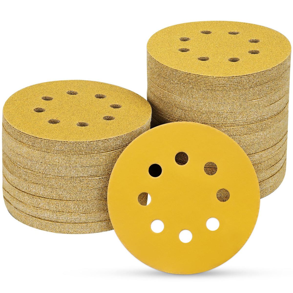 165 PCS 5 Inch Sanding Discs Random Orbital Sander Sandpaper