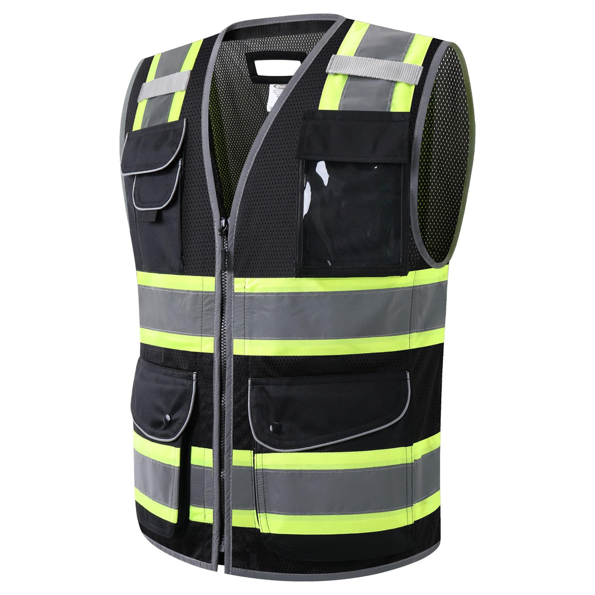 JKSafety Safety Vest for Men Women Reflective Hi Vis JK150 Green 3XL
