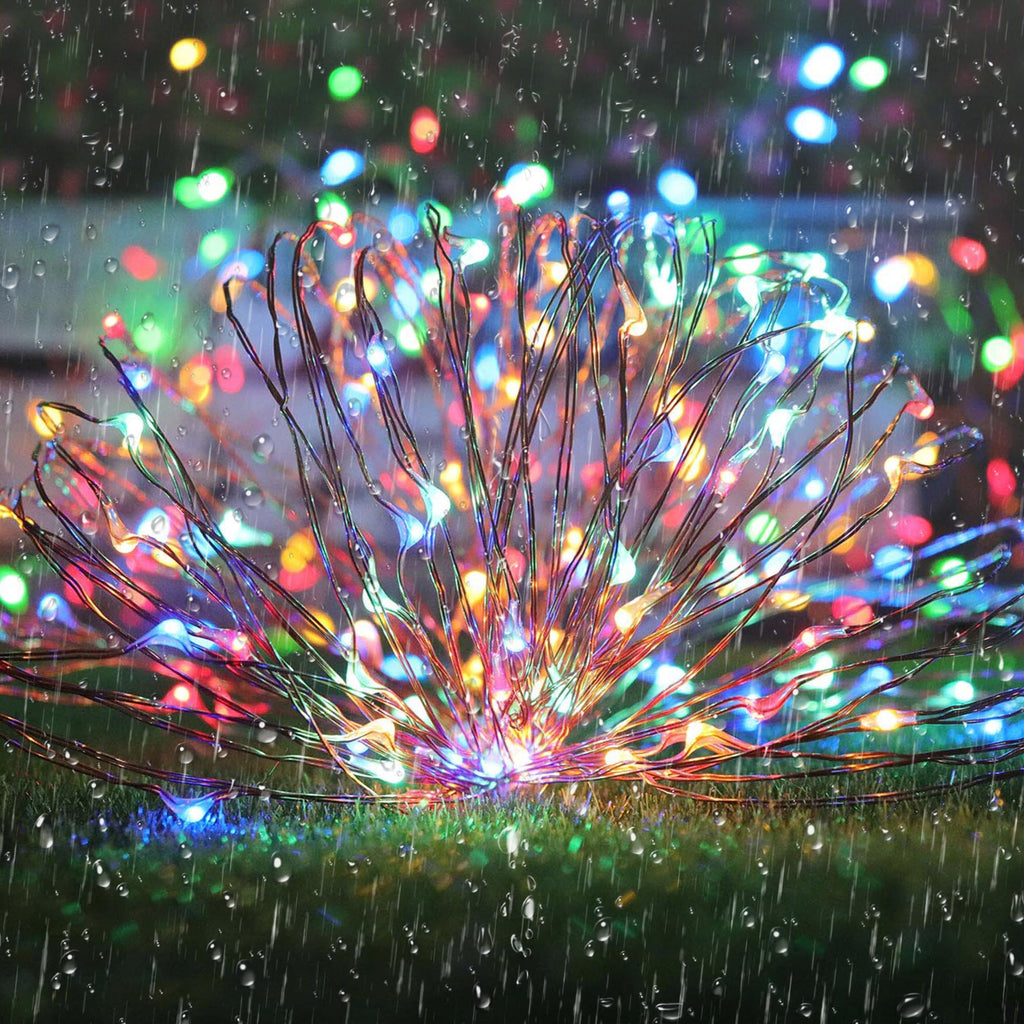 Joomer Solar Fairy Lights, 2-Pack Total 80FT 240LED Lights, Warm White