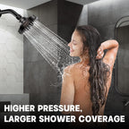 High Pressure Shower Head, HOPOPRO 5-Mode Fixed Showerhead, NBC Recommended