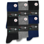 SockWaddles Diabetic Socks for Men & Women, 6 Pairs, Soft Loose Top