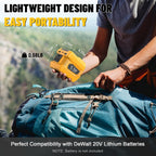 Azocek 220W Power Inverter Compatible with Dewalt 20V Battery