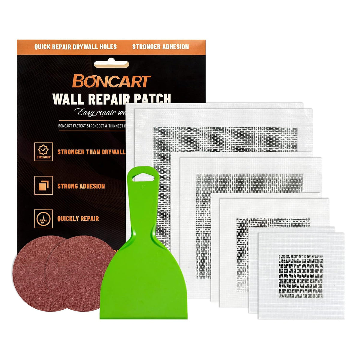 Drywall Repair Kit, 2-Pack Wall Mending Agent, Wall Spackle with Tools