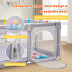 CHOLY Baby Playpen for Babies and Toddlers, Durable Play Pen