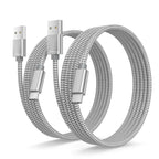 BASESAILOR USB A to USB C Charger Cable 3Pack 0.5/1/2M Black