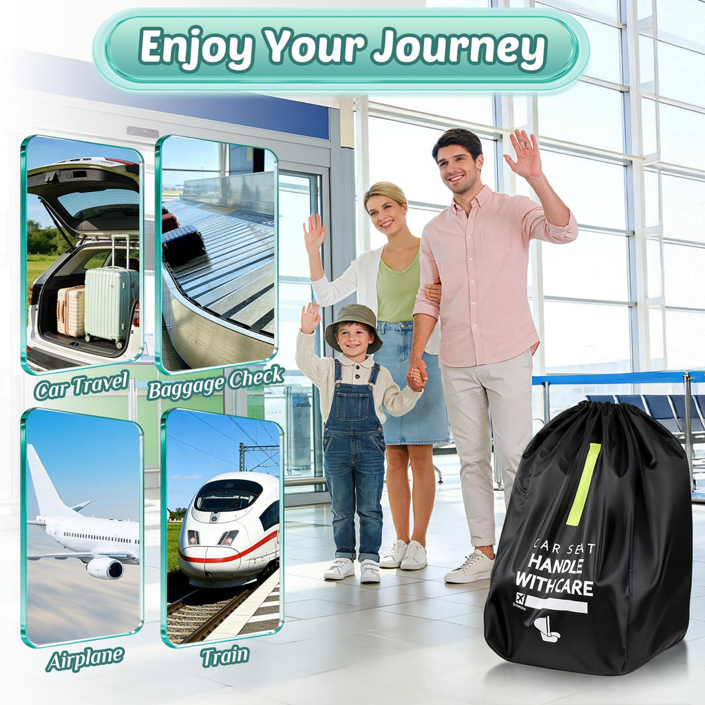 Pram Bag for Airplane, Baby Travel Essentials, Stroller Bag 119H*61W*38D cm