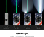 OLIGHT ArkPro EDC Flat Flashlight Rechargeable, Pocket Light, Black CW