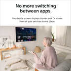 Google TV Streamer (4K) - Fast Streaming Entertainment With Voice Search Remote - Watch Movies, Shows, Live TV and Netflix in 4K HDR - Smart Home Control - 32 GB Storage - Porcelain
