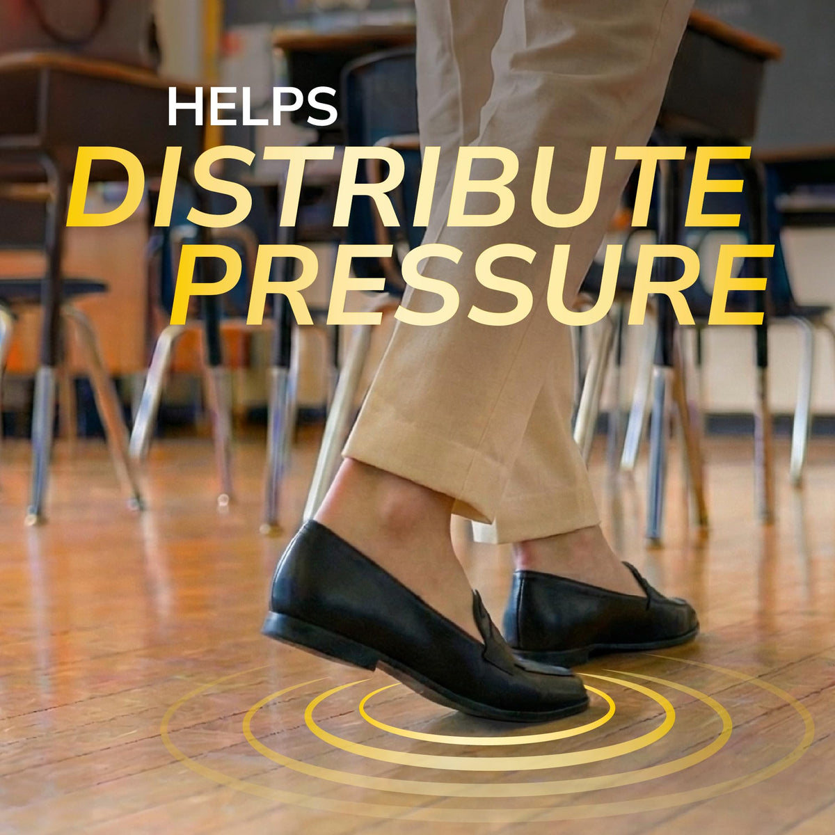 Scholl GelActiv Work & Boot Insoles for Men and Women, All Day Comfort at Work, Shock Absorption and Comfort Cushioning with GelWave Technology