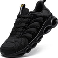 LARNMERN Steel Toe Cap Trainers Men Women Safety Trainers Safety Work Shoe