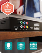 Oakcastle DVD100 DVD Player for TV, Multi Region, HDMI, 1080p Upscaling