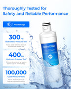 Waterdrop ADQ747935 Refrigerator Water Filter and Air Filter, 3 Combo