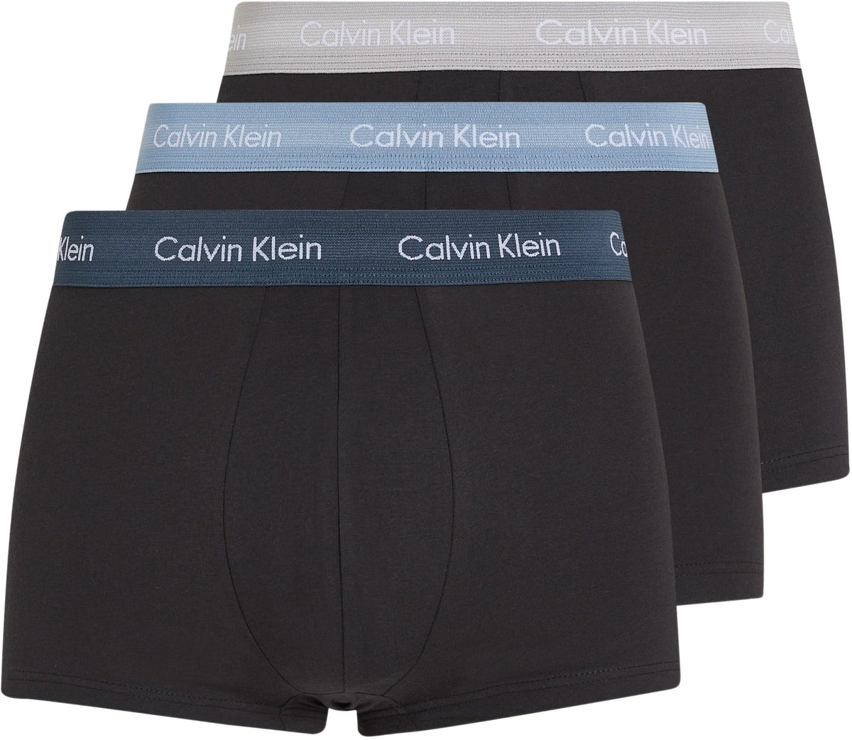 Calvin Klein Men’s 3 Pack Low Rise Trunks Underwear