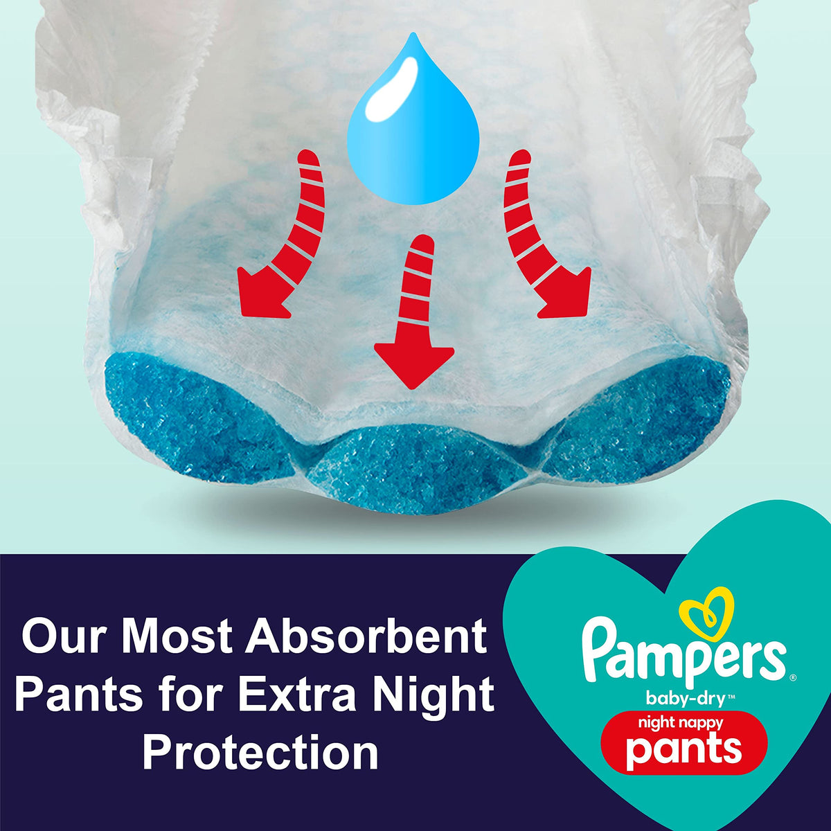 Pampers Baby-Dry Pants Size 4 Nappy Pants