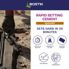 Bostik Rapid Setting Cement 2.5kg - Fast-Setting