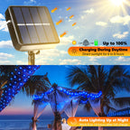 Joomer Solar Fairy Lights, 2-Pack Total 80FT 240LED Lights, Warm White