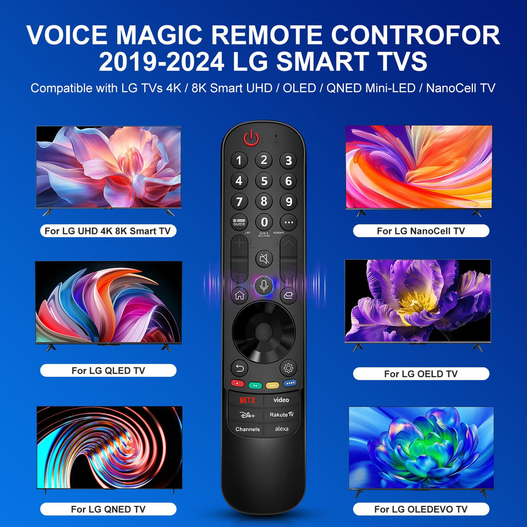 Replacement TCL TV Remote Control RC802N for TCL Android & LCD LED 4K Smart TVs: 32DS520, 40S6000FS, 49S6000FS, 49DP600, F43S5916, 50DP600, H32S5916, U49P6016, U55P6006 – No Setup Required