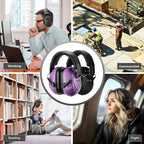 ProCase Hearing Protection Ear Muffs SNR 33dB, Noise Cancelling Headphones