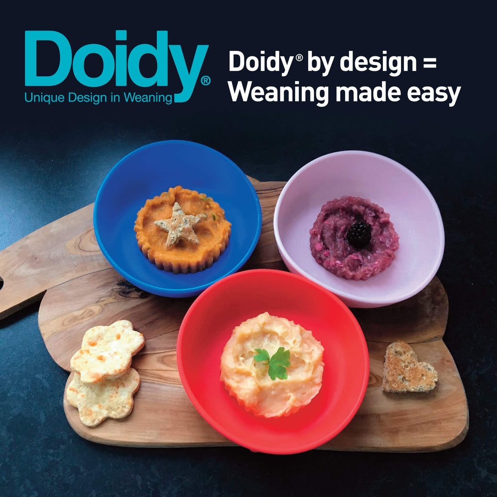 Doidy Cup, Open Cup for Training Baby 6 Months-3 Years, 200ml, Slanted Weaning Cup with Handles for Learning to Drink, BPA Free (Orange)