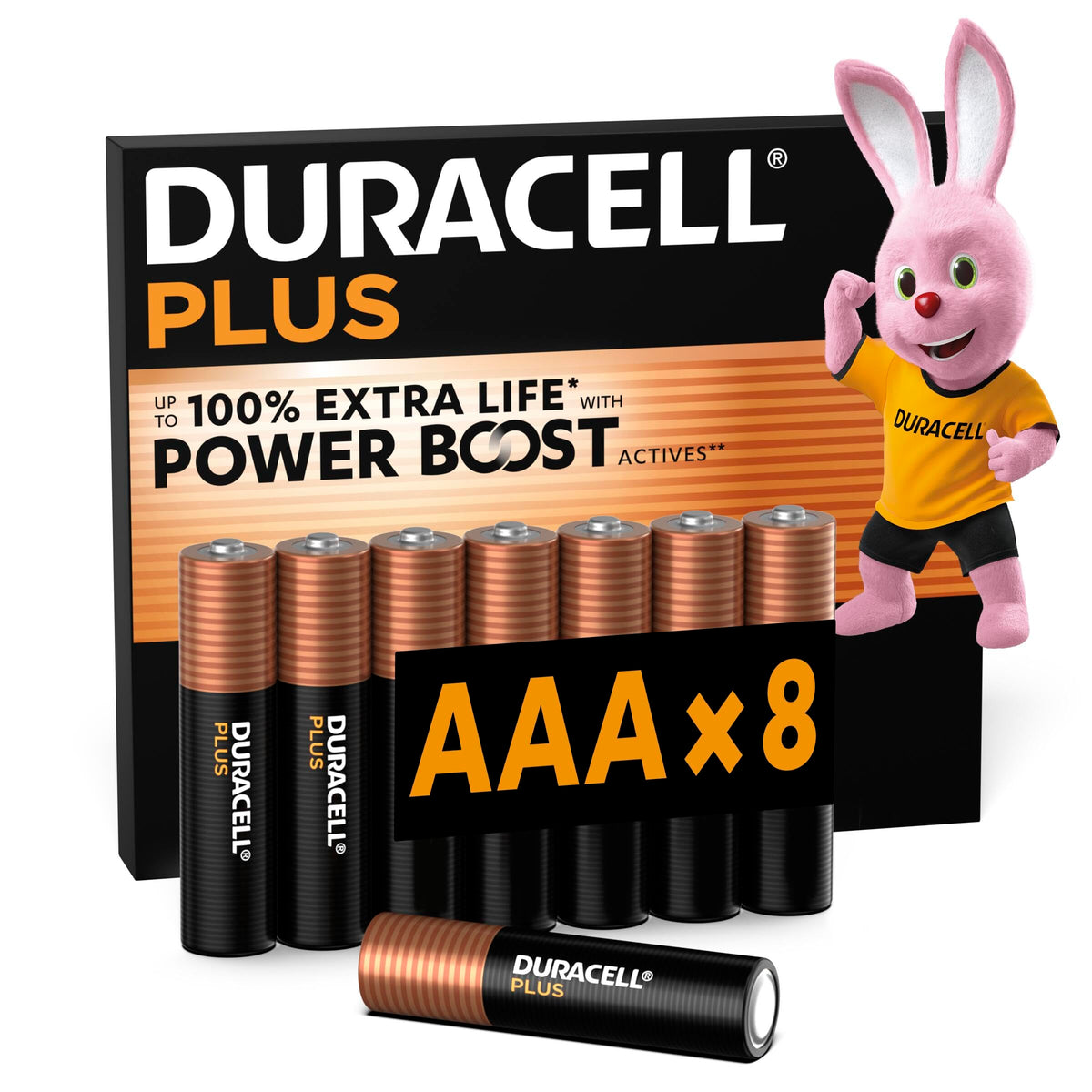 DURACELL Plus AAA Alkaline Batteries (30 Pack) 1.5V, LR03