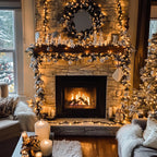 TW SHINE Warm White Christmas Lights Outdoor, 20FT 100 Count Incandescent Christmas Light Indoor, Waterproof Christmas Tree String Lights for Xmas Decorations